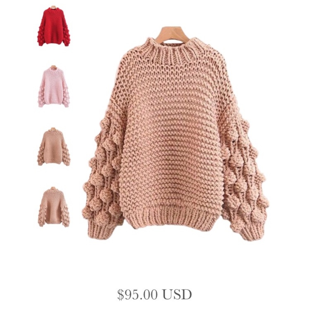 Goodnight Macaron "Clora" sweater brand new